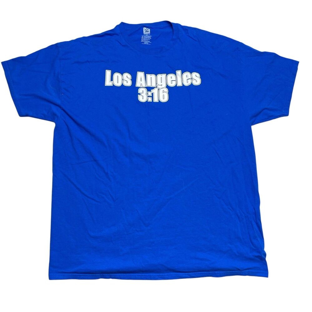 Stone Cold Shirt  Steve Austin 3:16 Los Angeles Wrestlemania 39 WWE Extra Large